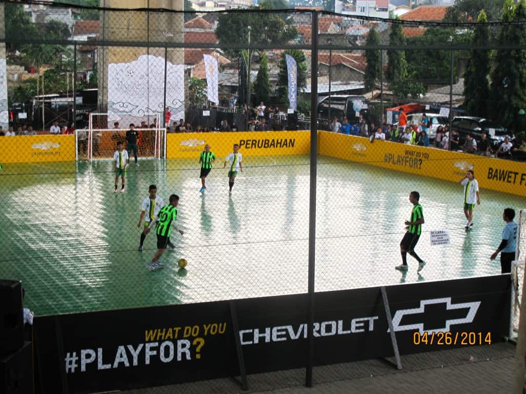 Coaches Across Continents, Chevrolet FC, and Manchester United enjoyed the first weekend of play at the new Rumah Cemara Field